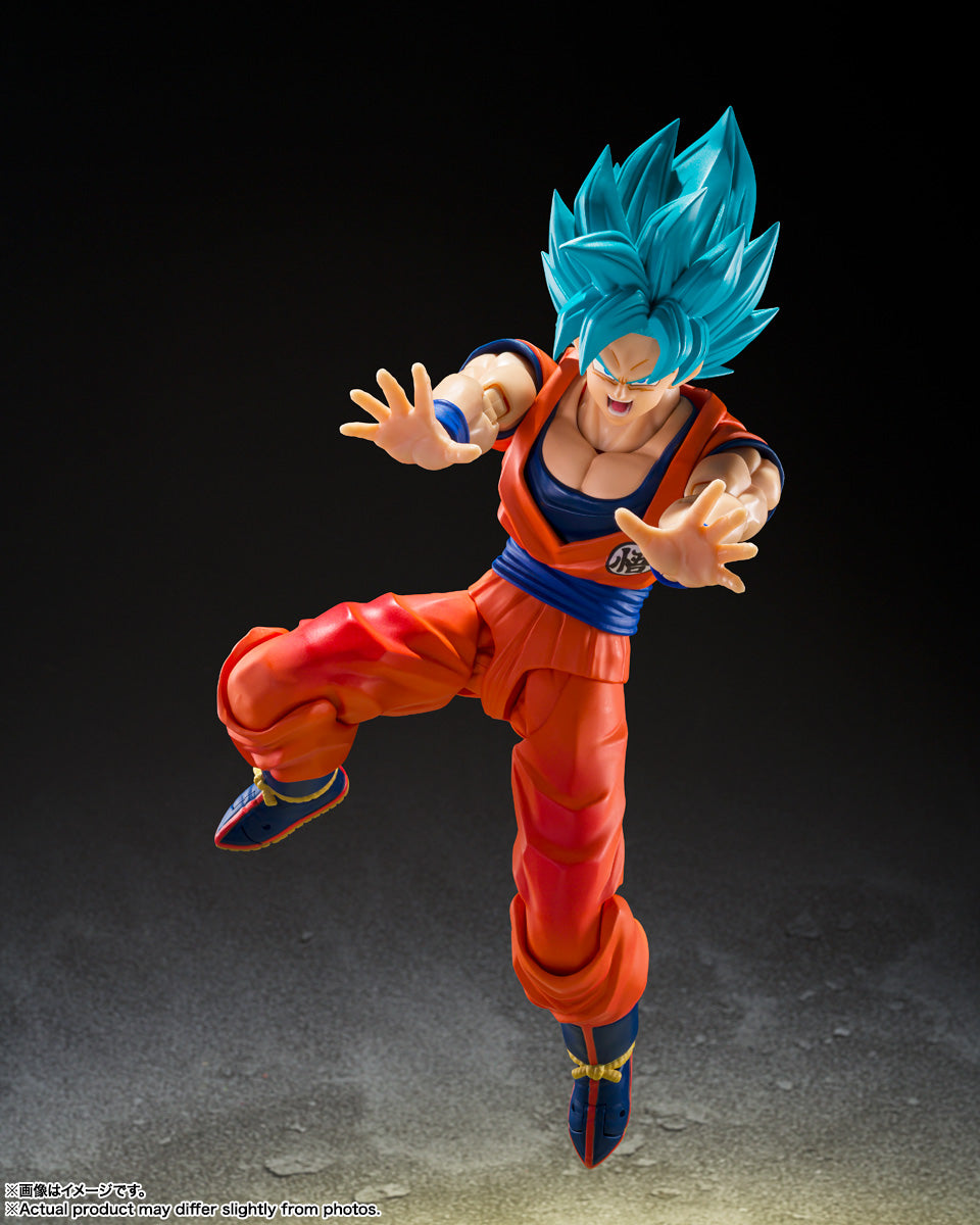 Dragon Ball Super S.H.Figuarts Super Saiyan Blue Son Goku Blue Power Beyond Limits