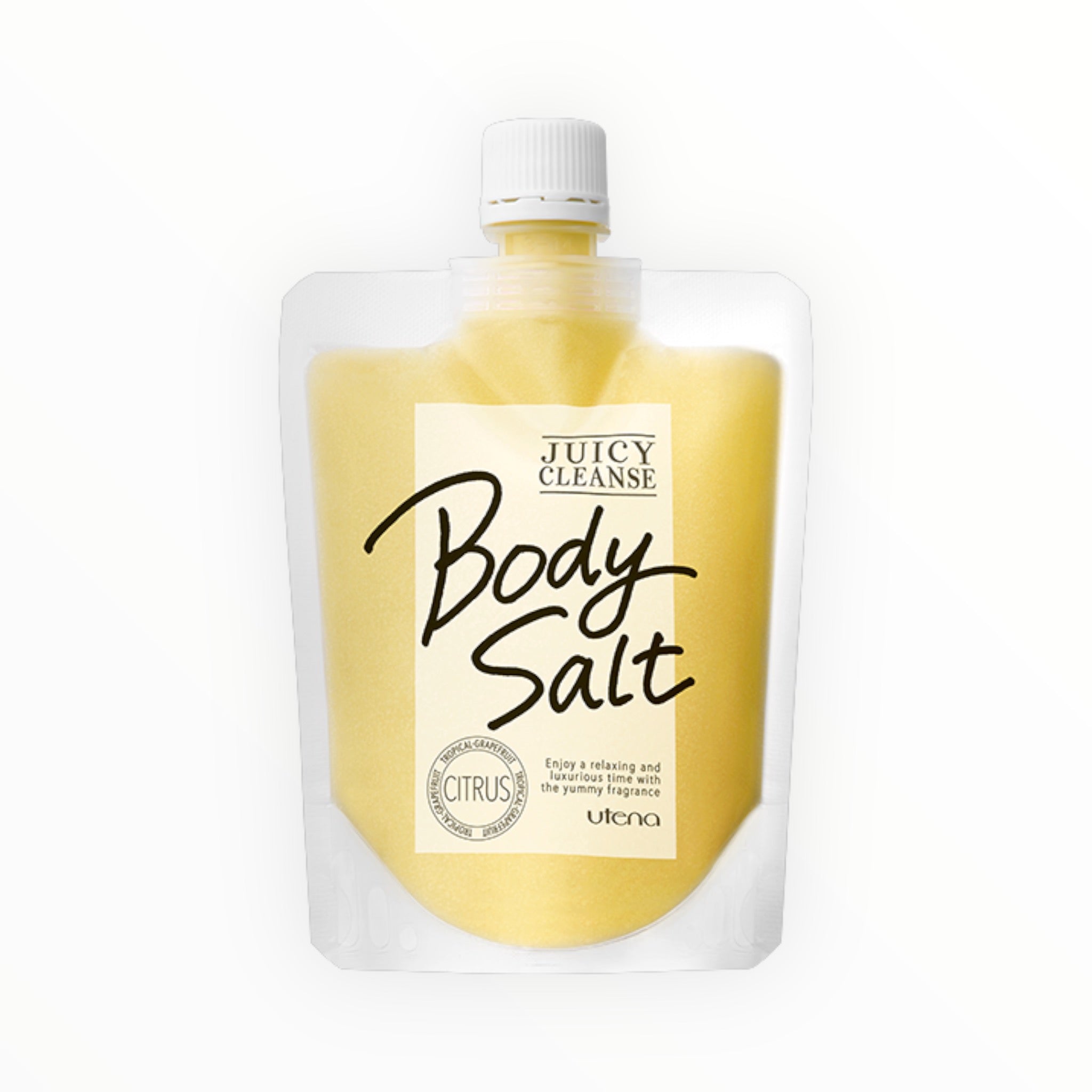 Utena Juicy Cleanse Body Salt Scrub - Citrus 300g