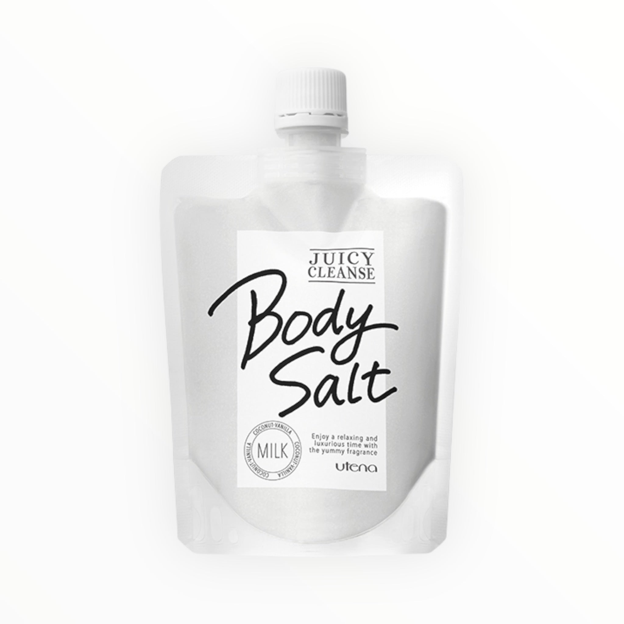 Utena Juicy Cleanse Body Salt Scrub - Milk 300g