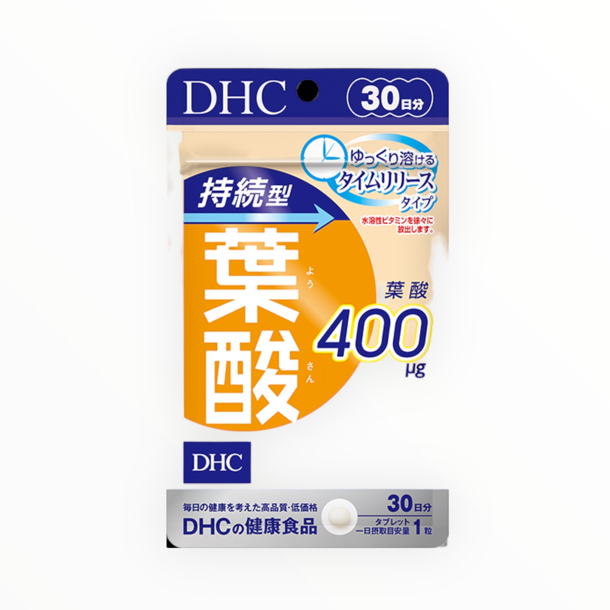 DHC Sustained Release Folic Acid 30Day Supply