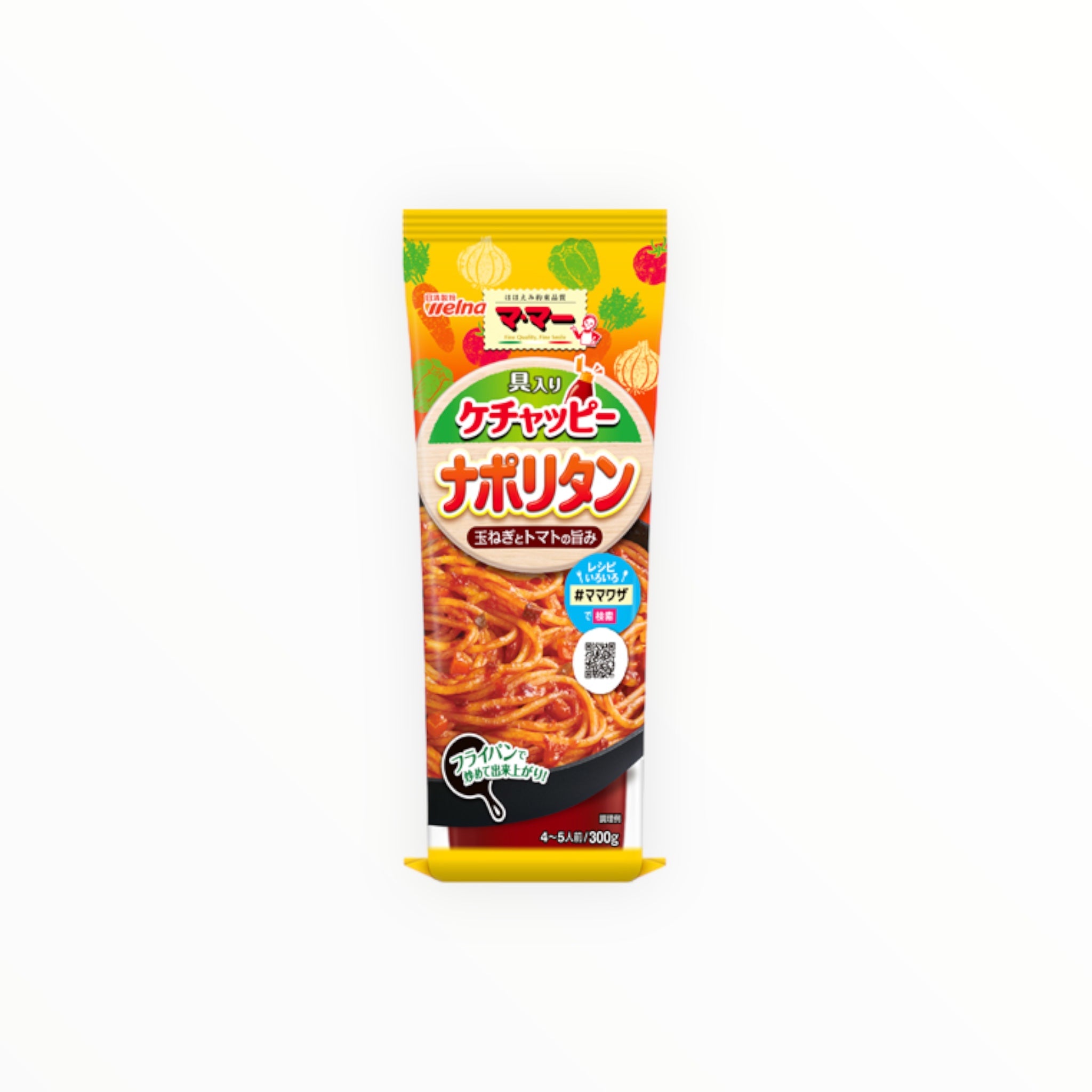 Nisshin Seifun Welna Ma-Ma Ketchup with Ingredients Napolitan 300g (Pasta Sauce)