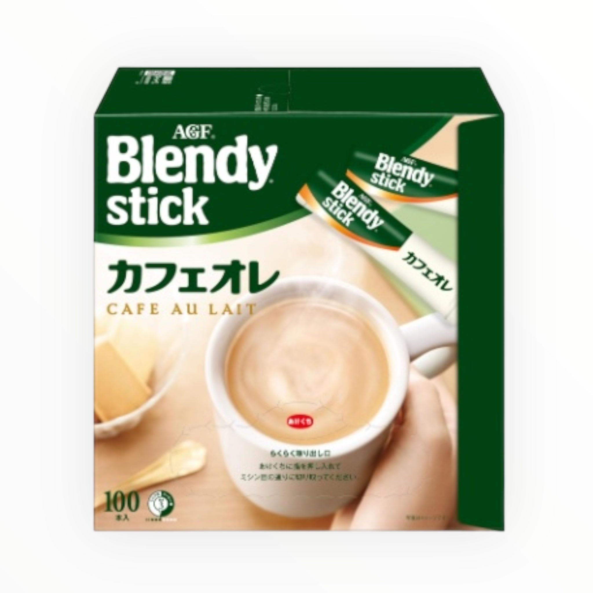 AGF Blendy Stick Café au Lait 100 Sticks