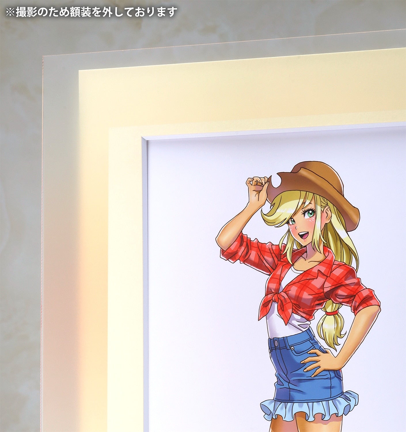 Kotobukiya My Little Pony Bishoujo Applejack Chara-Fine Graph (Pre-Order)