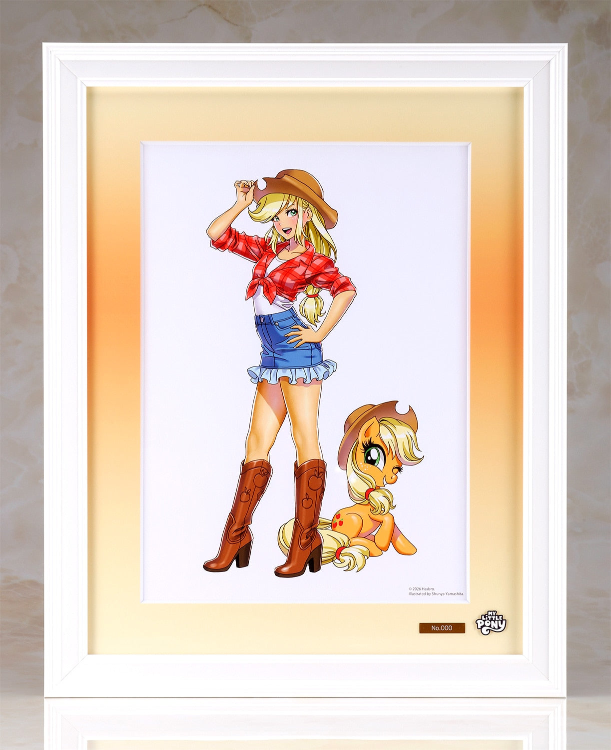 Kotobukiya My Little Pony Bishoujo Applejack Chara-Fine Graph (Pre-Order)