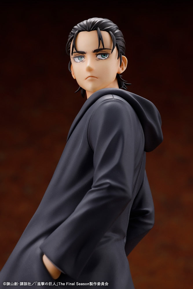 Pre-order Kotobukiya OSHI WORKS Attack on Titan Eren Yeager Final Season Figure
