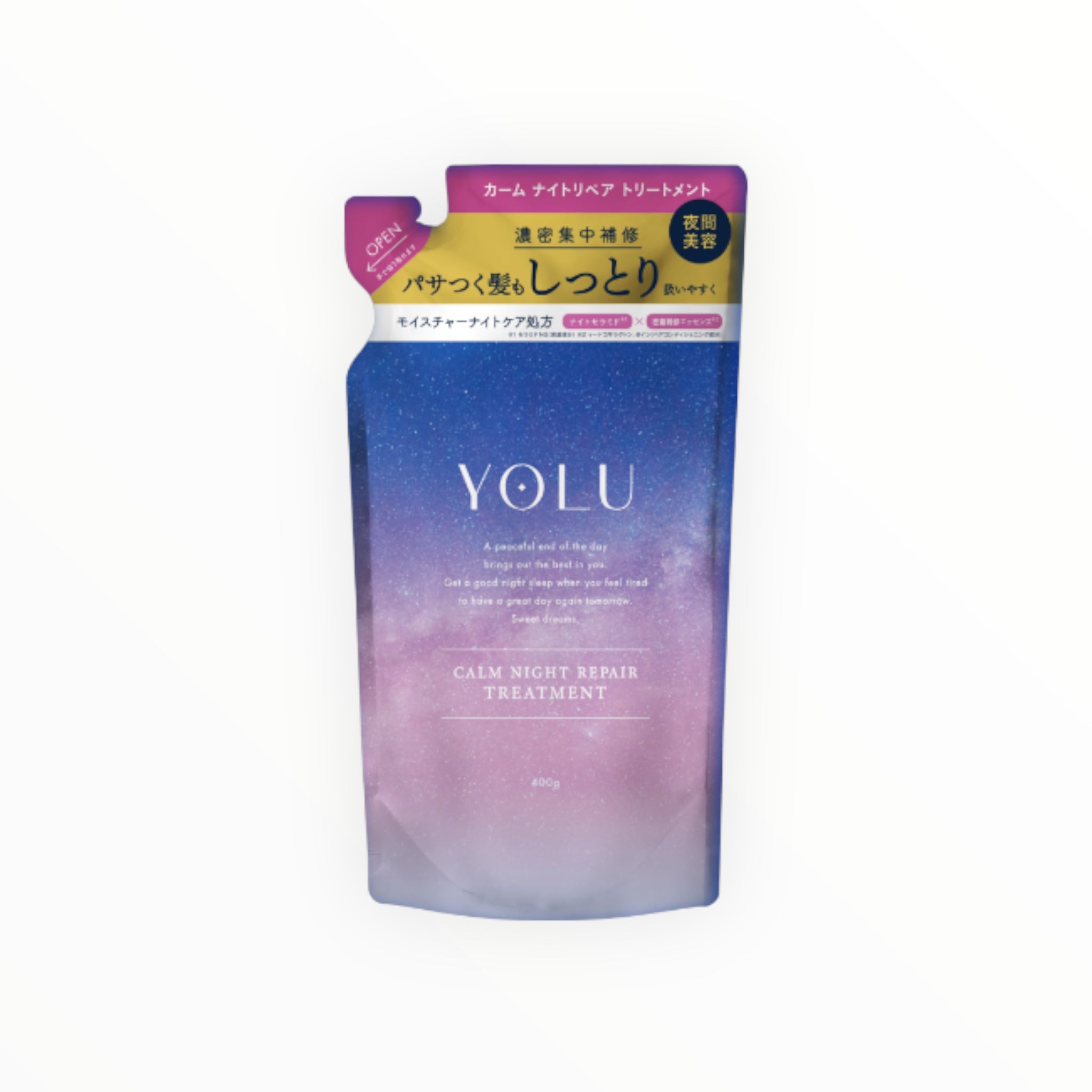 YOLU NIGHT REPAIR TREATMENT REFILL 400g