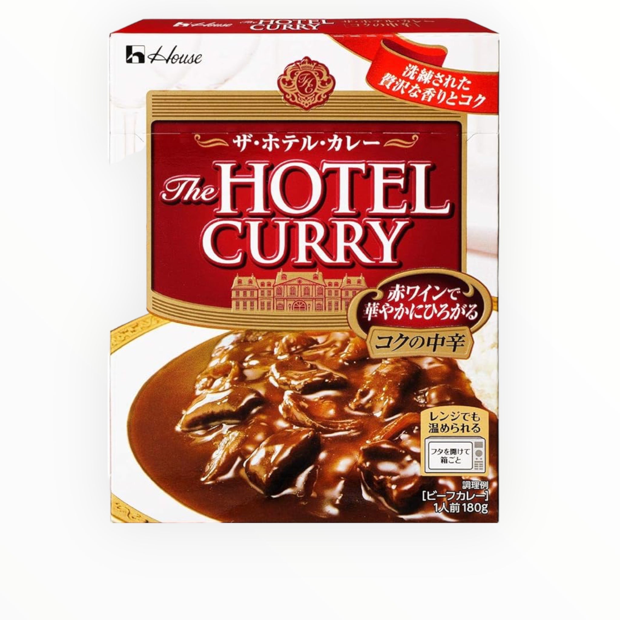 House The Hotel Curry Sauce Rich Type 180g (Pack of 3)