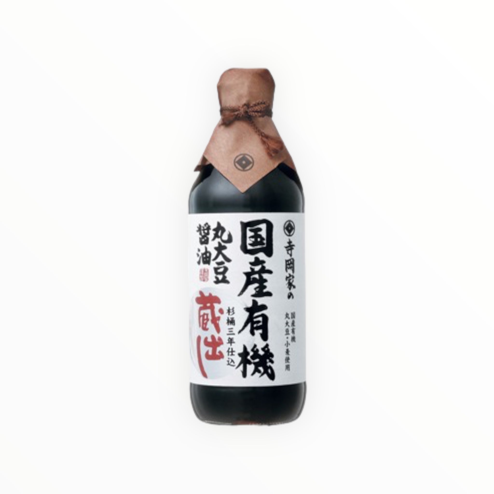 Teraoka Family's Domestic Organic Marudaizu Soy Sauce (Unpasteurized) 500ml