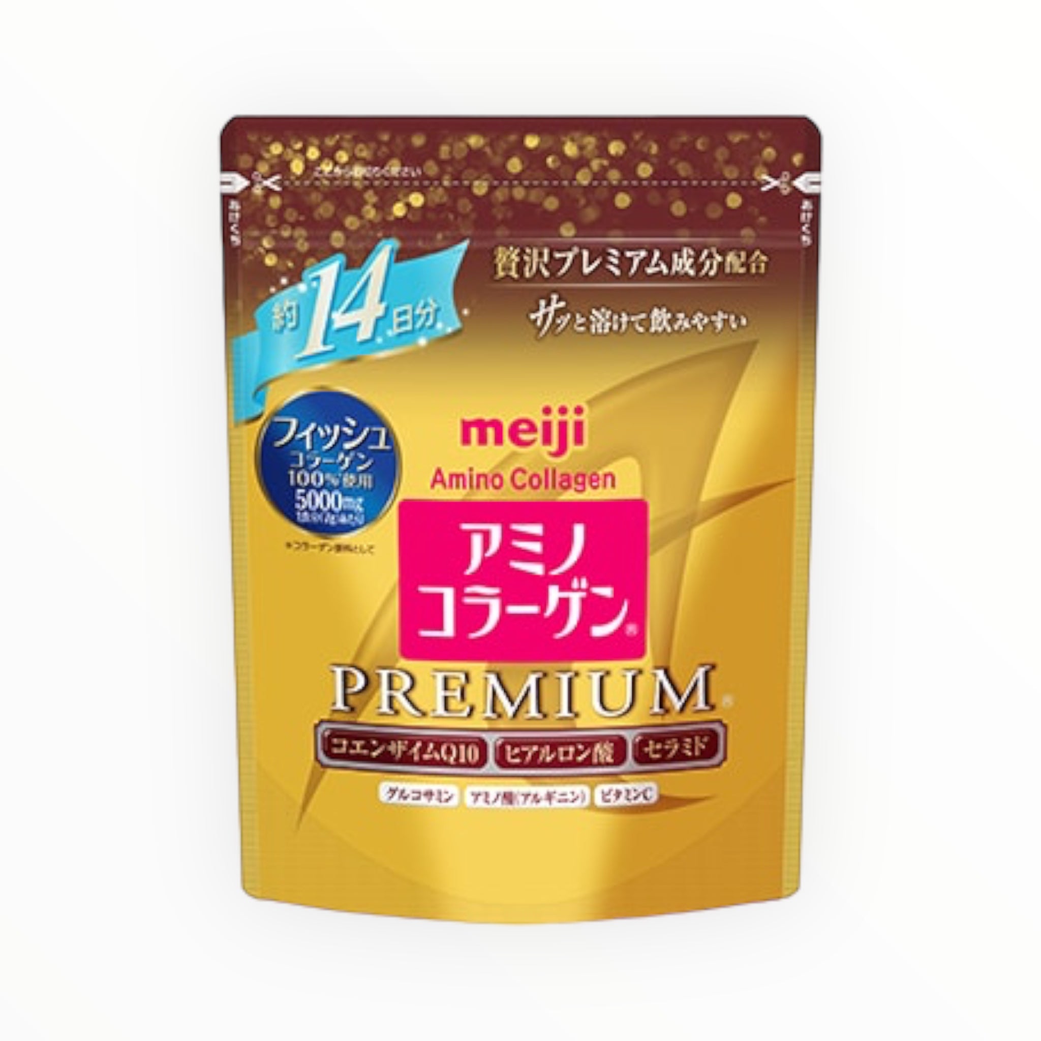 Meiji Amino Collagen Powder Premium 196g