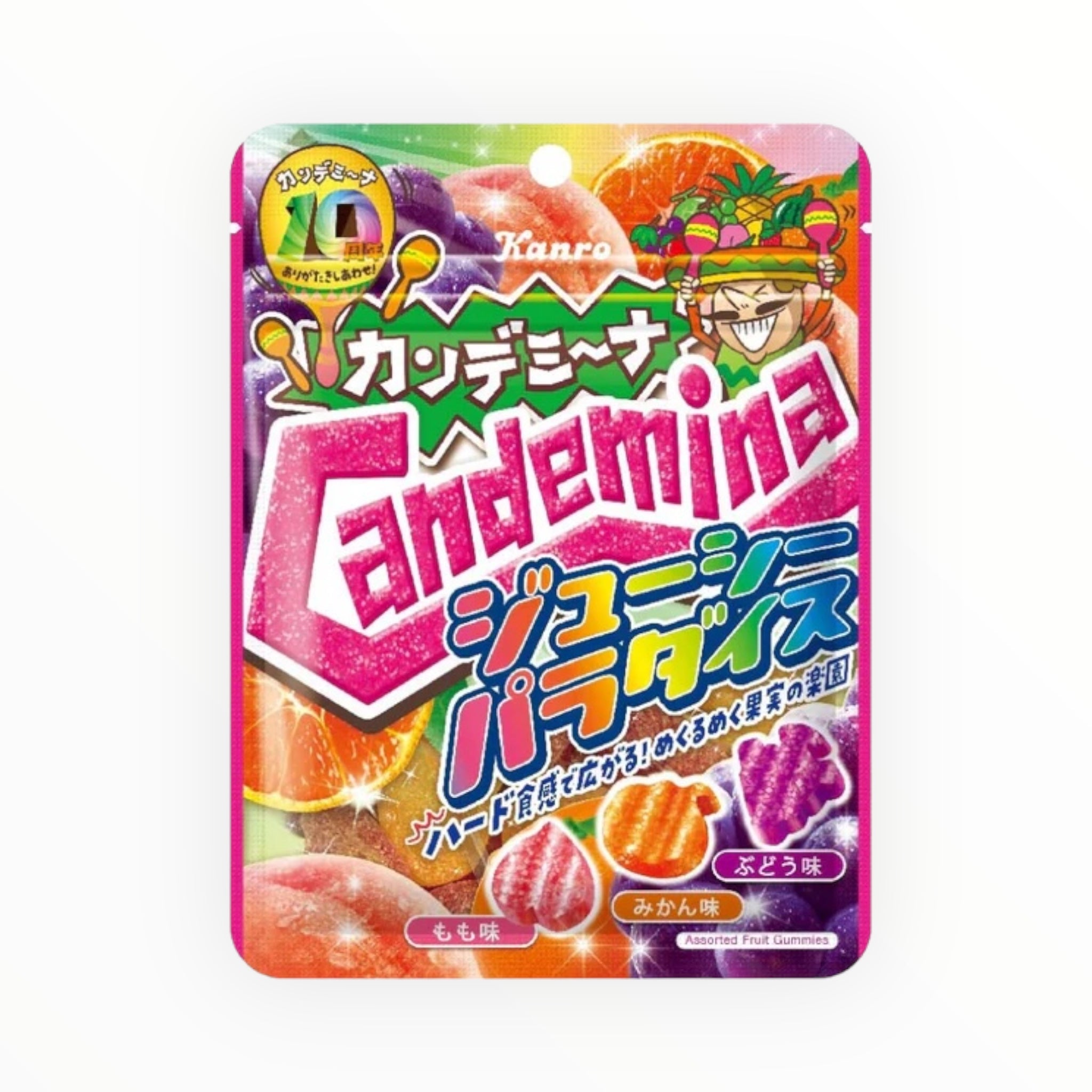 Kanro Kandemina Gummy Juicy Paradise 72g