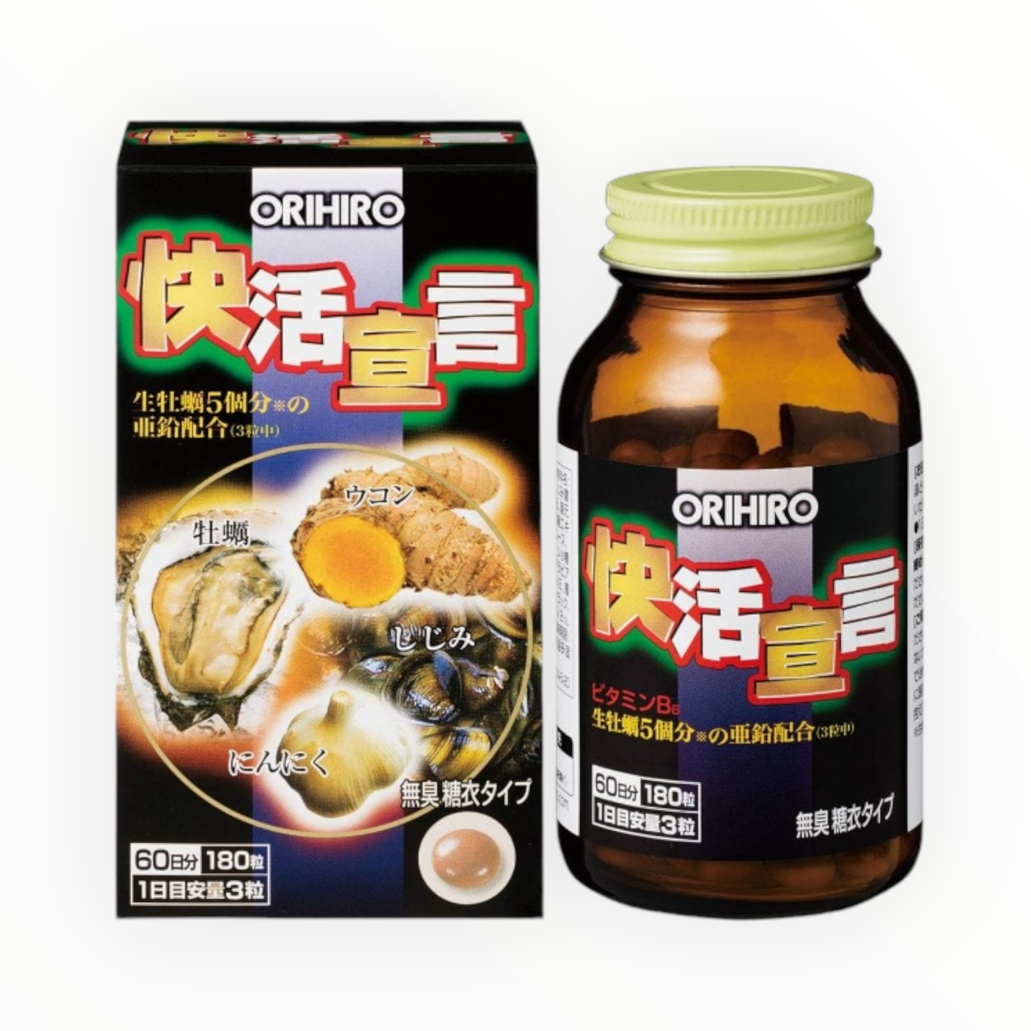 ORIHIRO Kaikatsu Sengen 180 Tablets