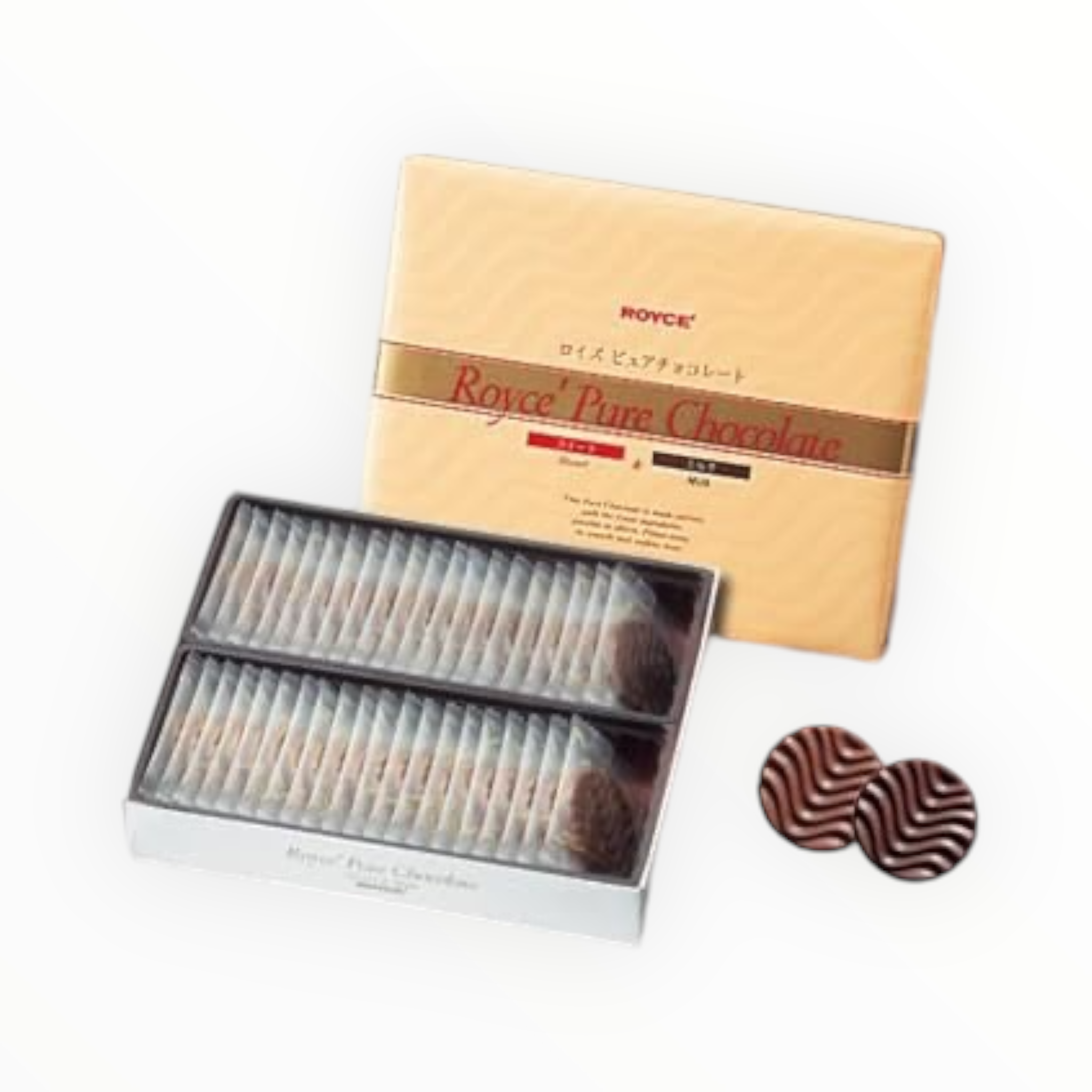 ROYCE’ Pure Chocolate [Sweet &amp; Milk] 40 Pieces