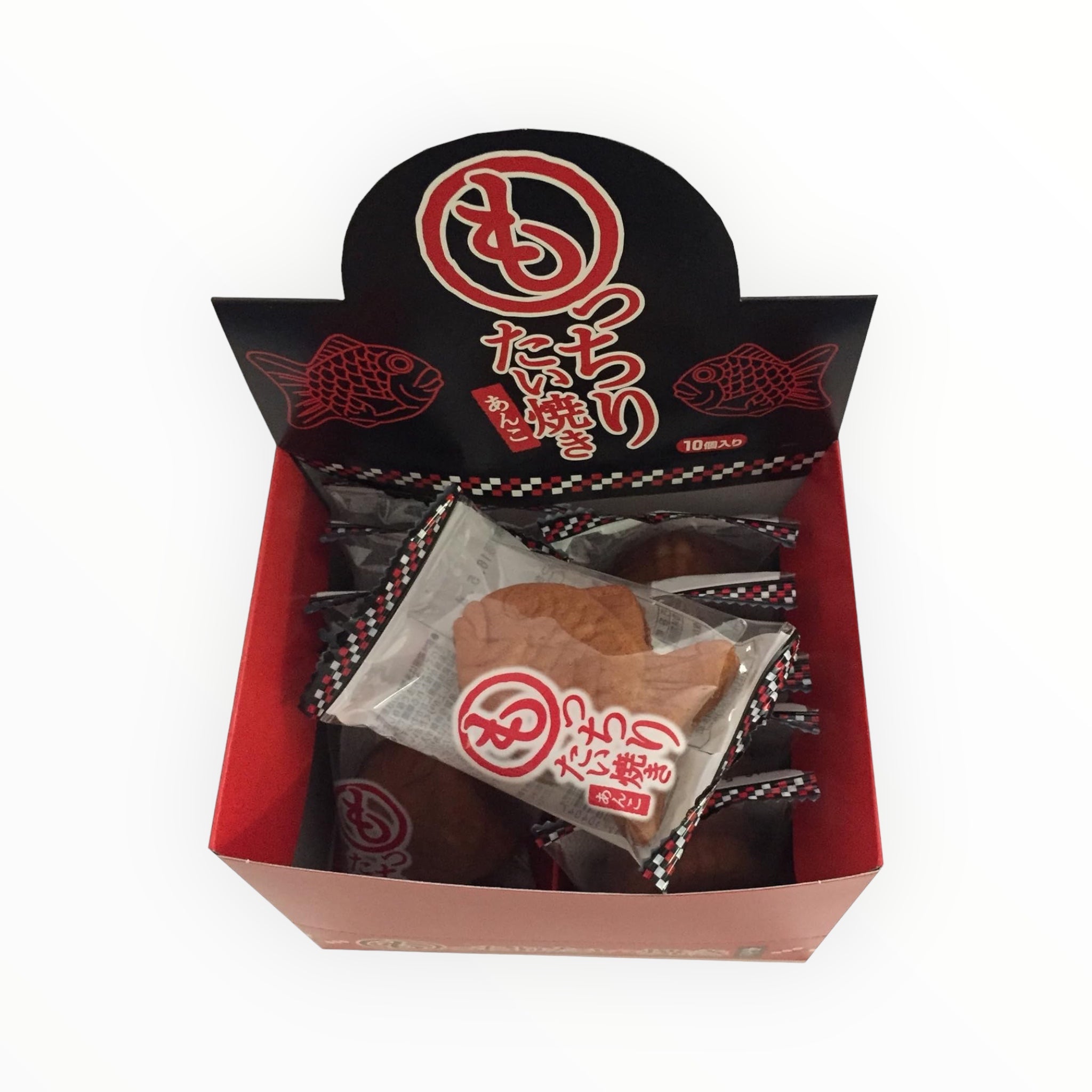 Tada Seika Mochi Taiyaki Red Bean Paste 10 Pieces