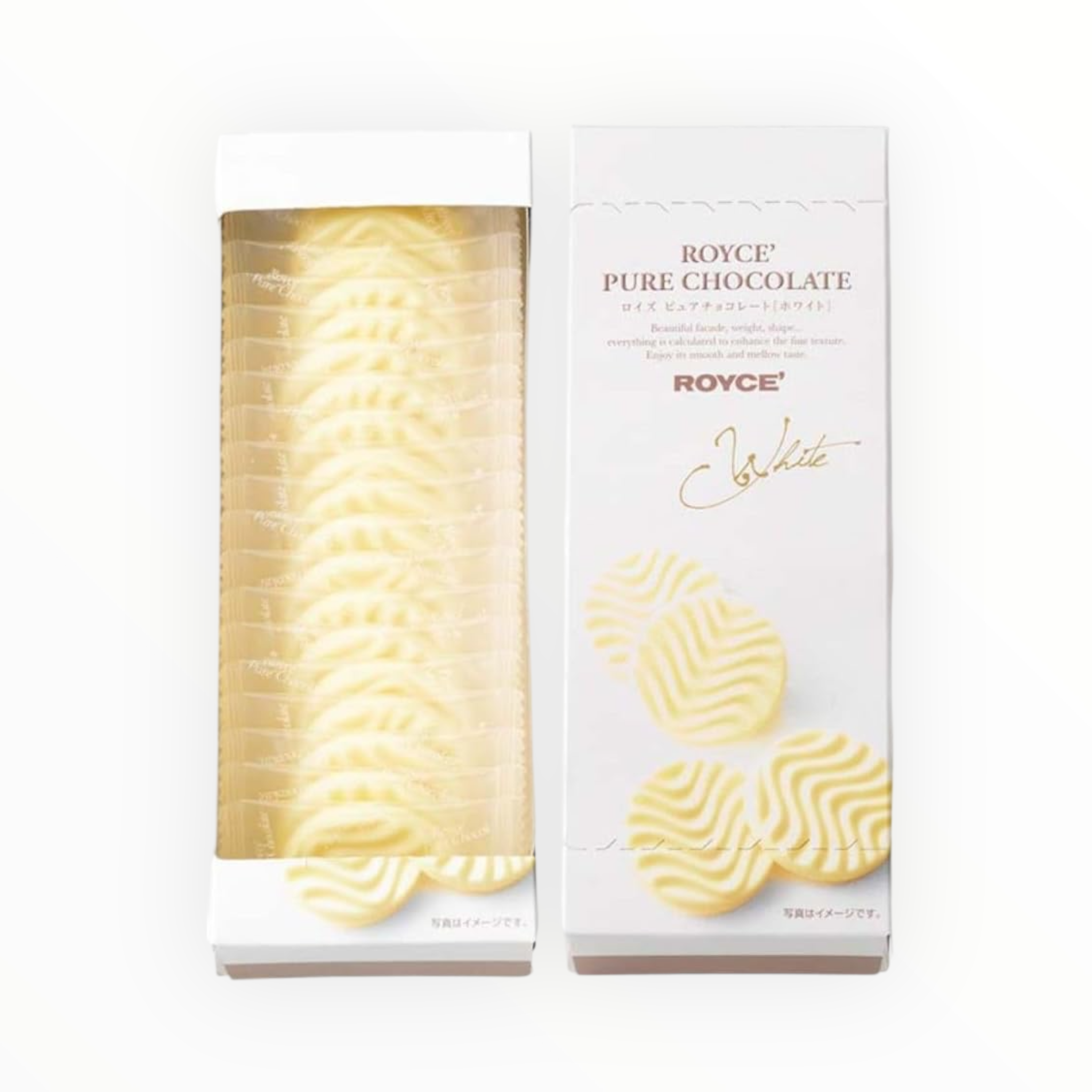 ROYCE’ Hokkaido Meika Pure Chocolate White 20 Pieces (100g)