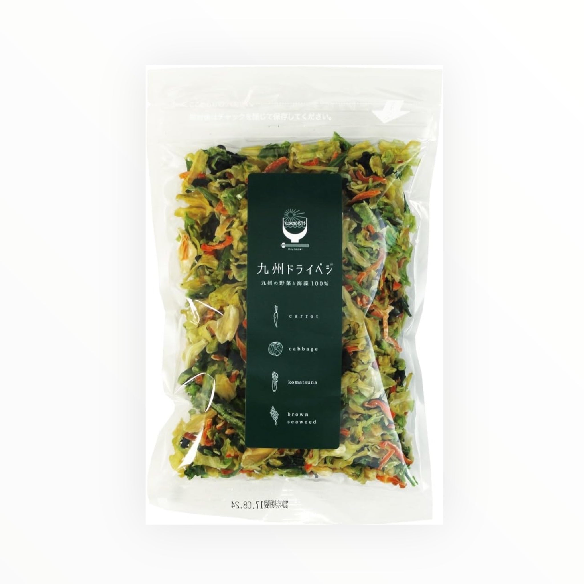 Dried Vegetables &amp; Wakame Mix from Kyushu 100g