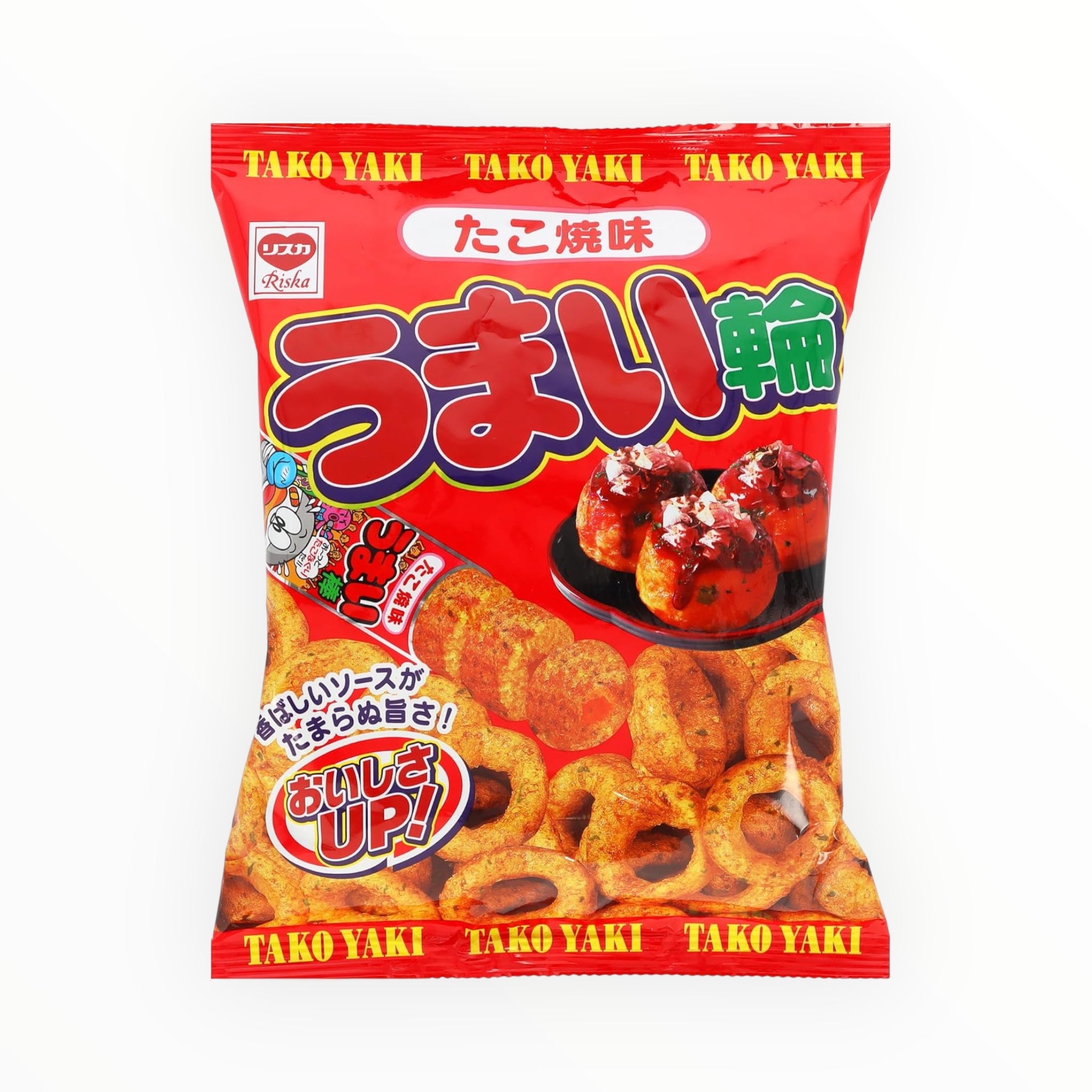 Riska Umaiwa Takoyaki Flavor 75g (PACK OF 12)