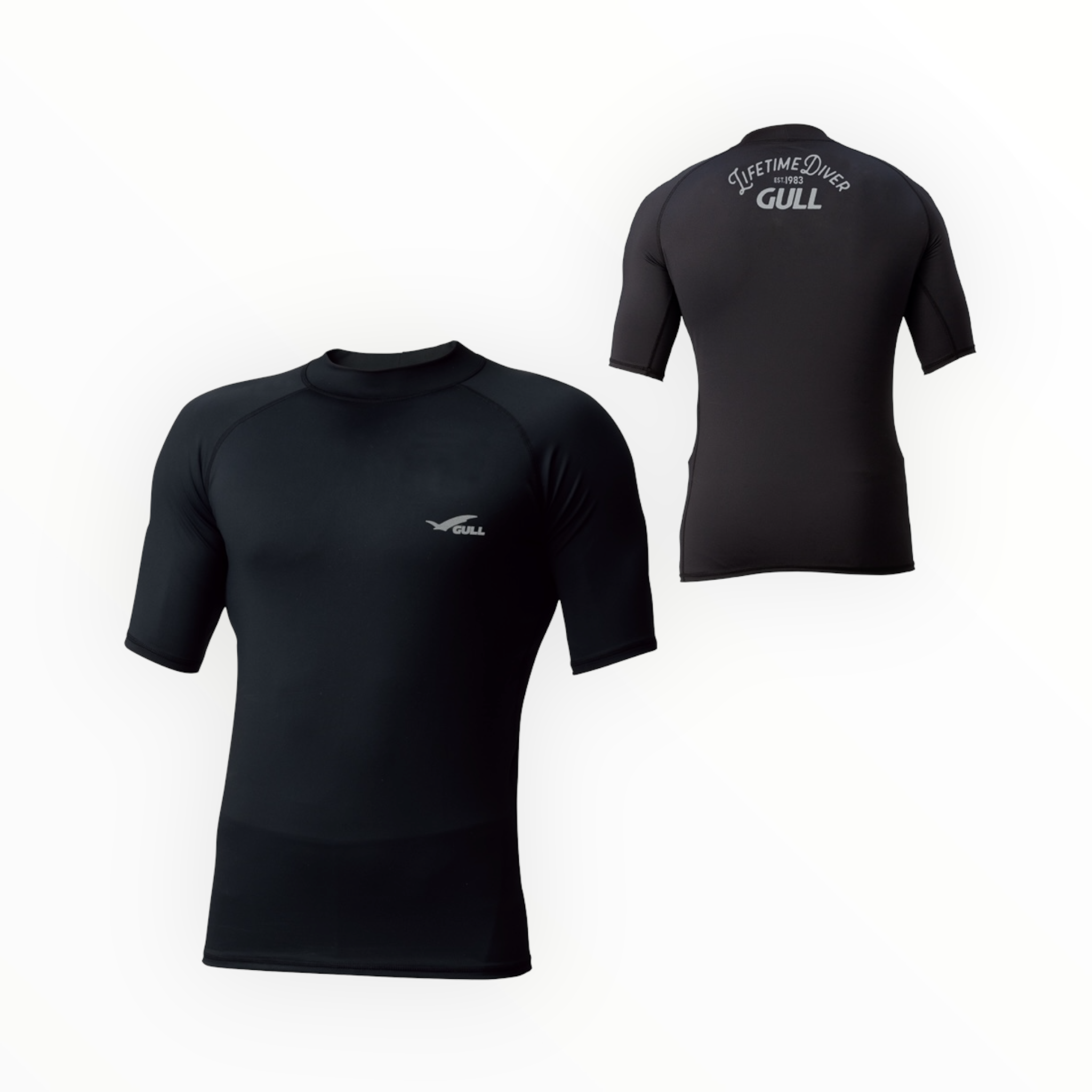 gull RASH GUARD SHORT Unisex