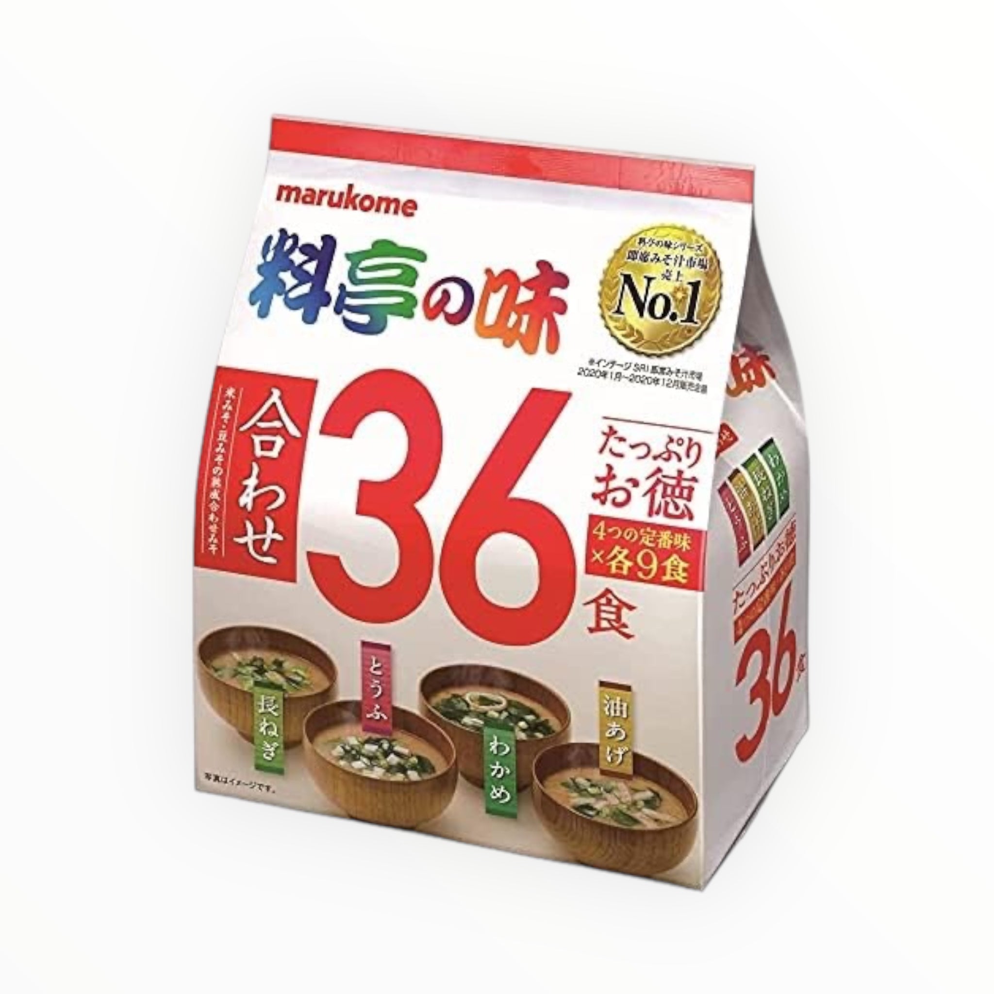 Marukome Tappuri O-Toku Ryotei no Aji 36 servings