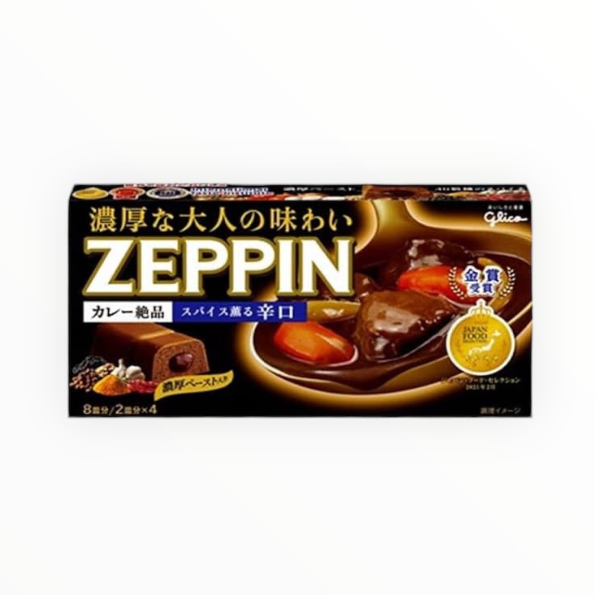 Ezaki Glico ZEPPIN Curry Hot 175g