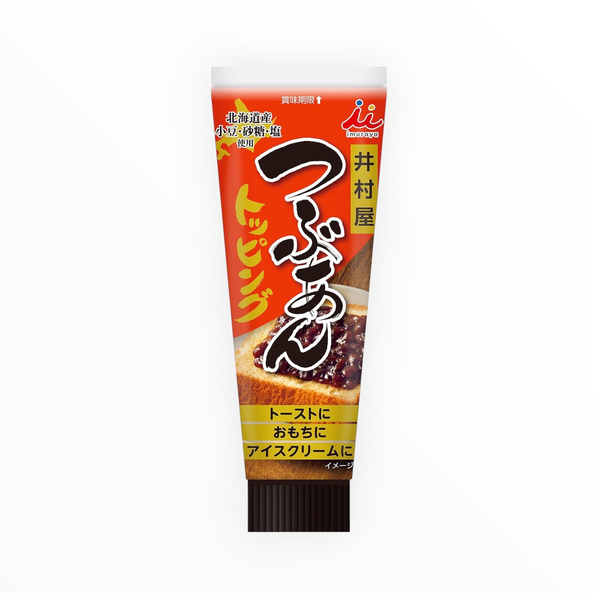 Imuraya Tsubuan Chunky Azuki Red Bean Paste Tube 130g