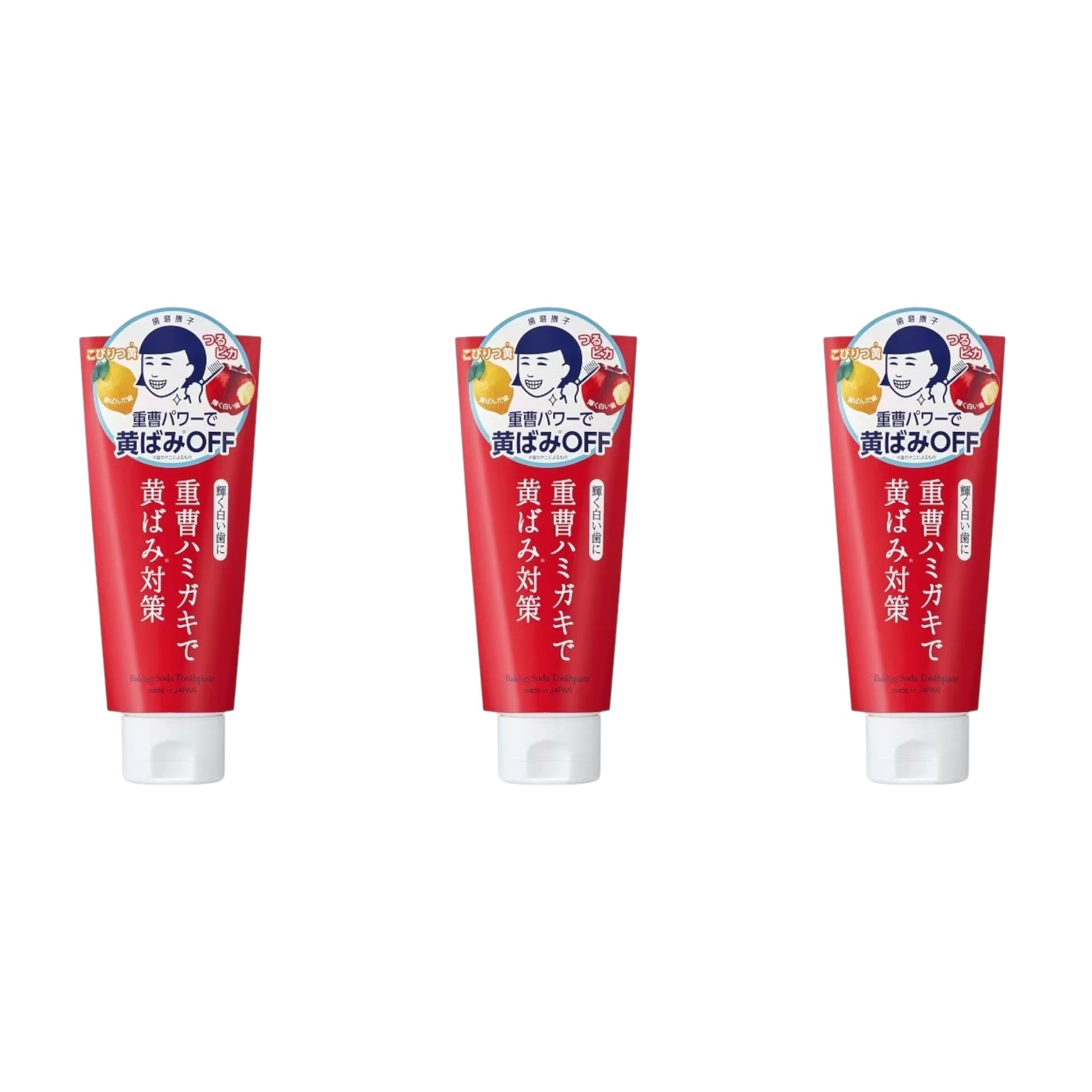 Keana Nadeshiko Baking Soda Toothpaste 140g (3 Packs)