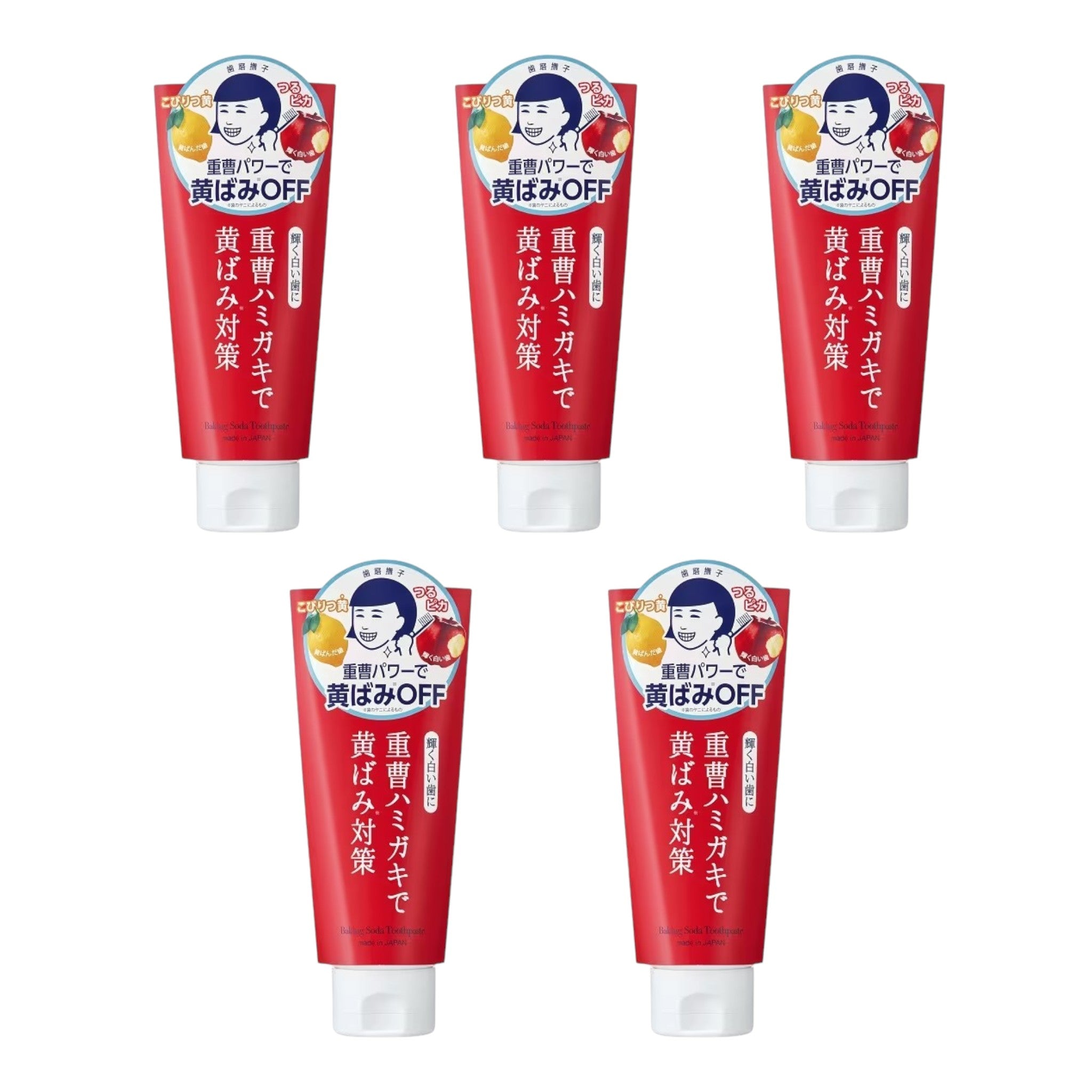 Keana Nadeshiko Baking Soda Toothpaste 140g (5 Packs)