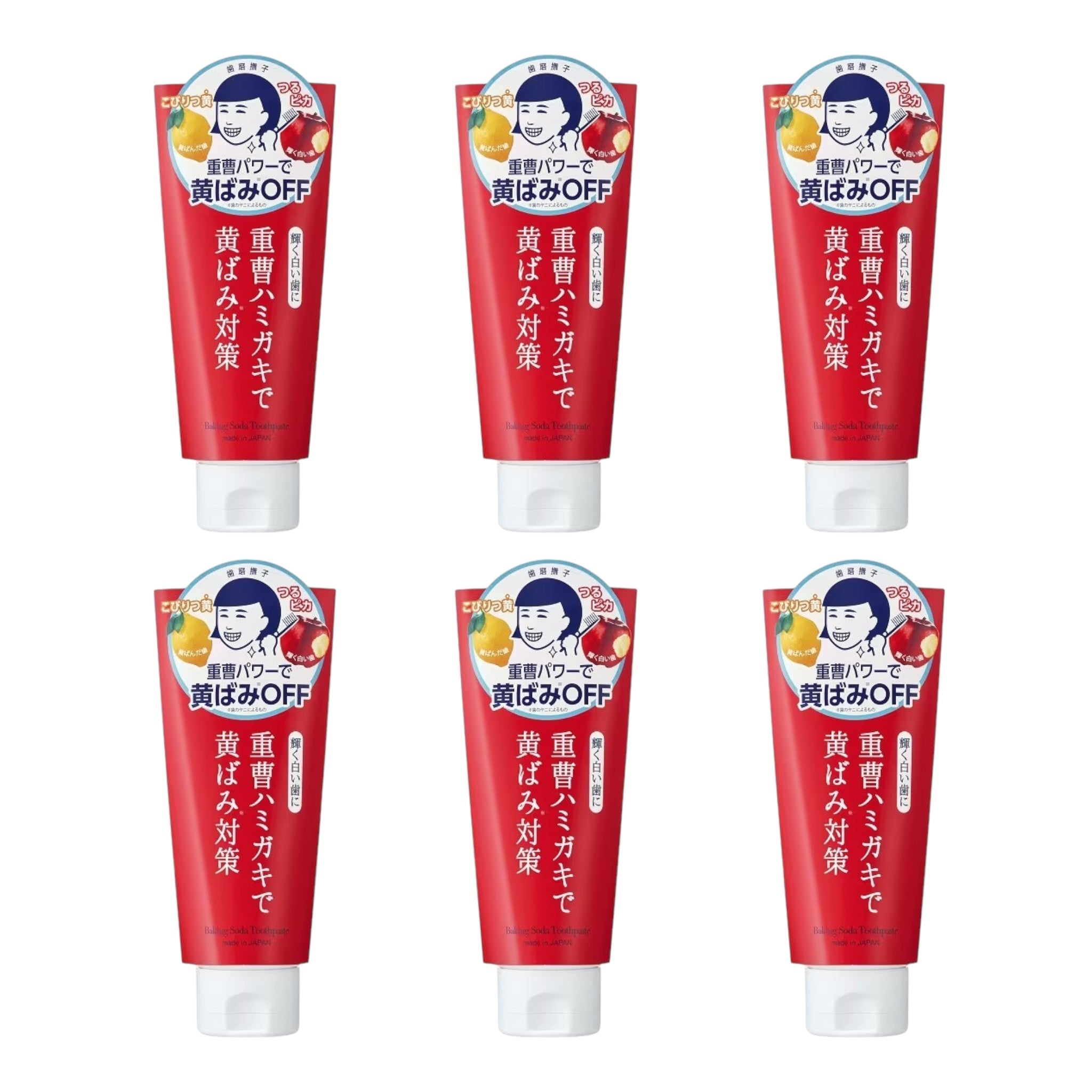 Keana Nadeshiko Baking Soda Toothpaste 140g (6 Packs)