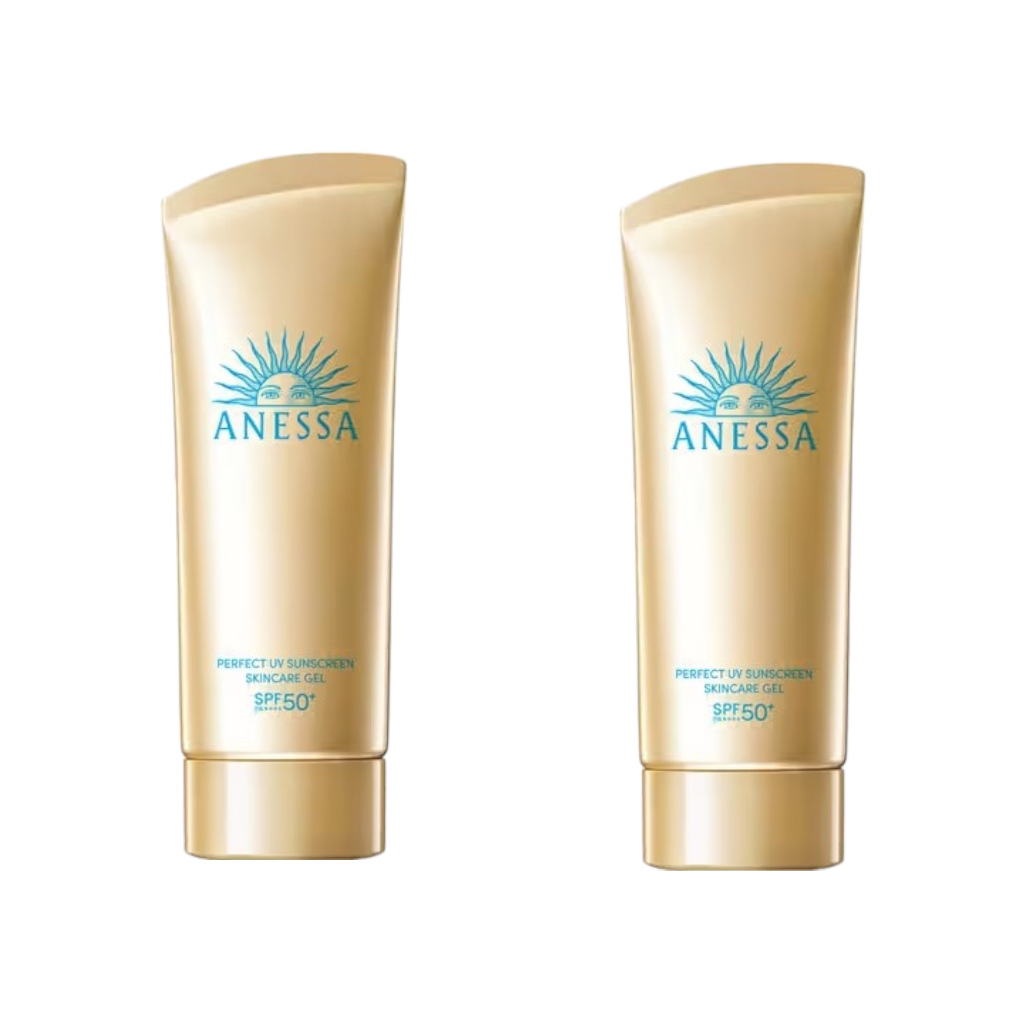ANESSA Perfect UV Skincare Gel NA 90g SPF50+ PA++++ (2 Packs)