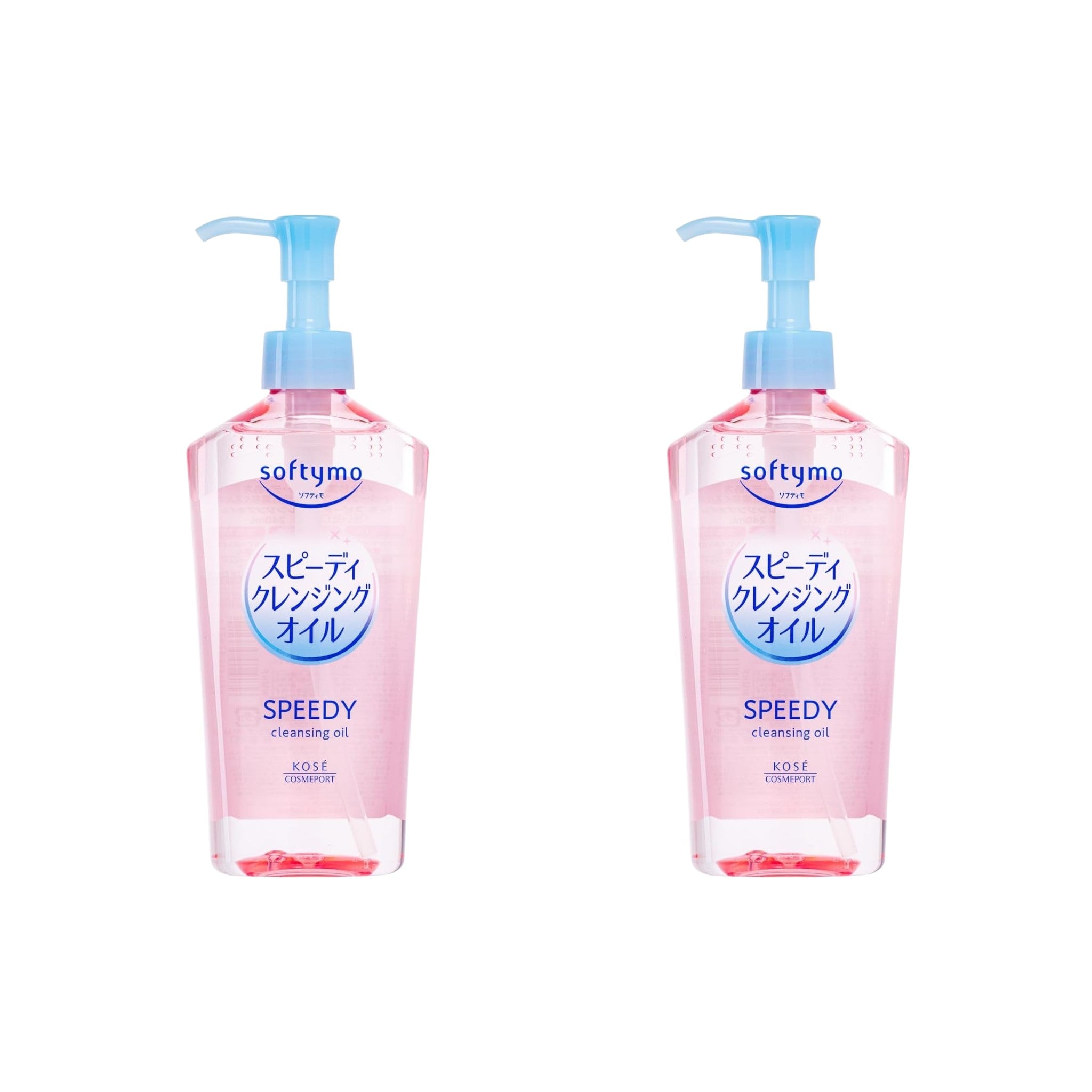 KOSE Softymo Speedy Cleansing Oil 8.12 fl oz (240ml) – 2 Packs