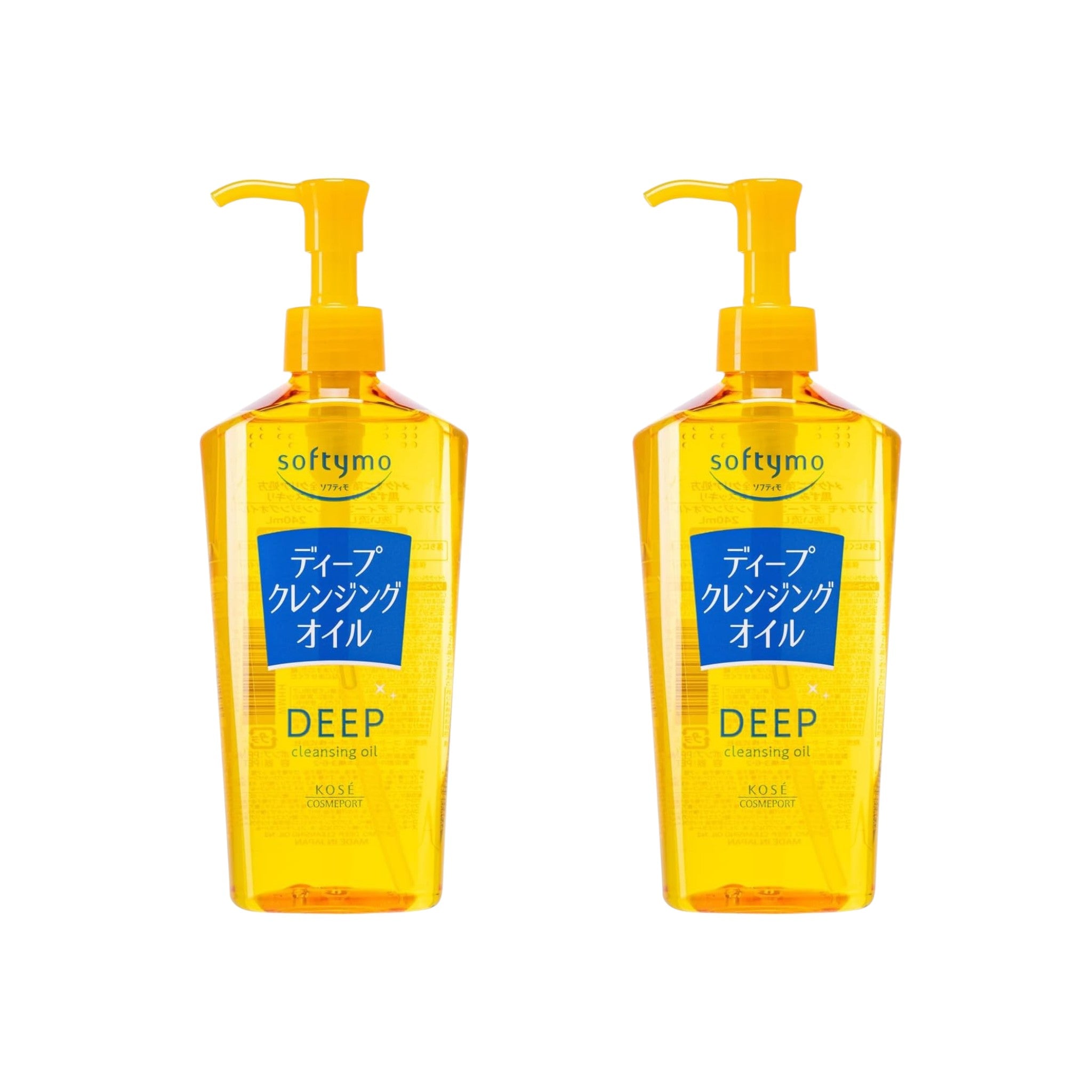 KOSE Softymo Deep Cleansing Oil 8.12 fl oz (240ml) – 2 Packs