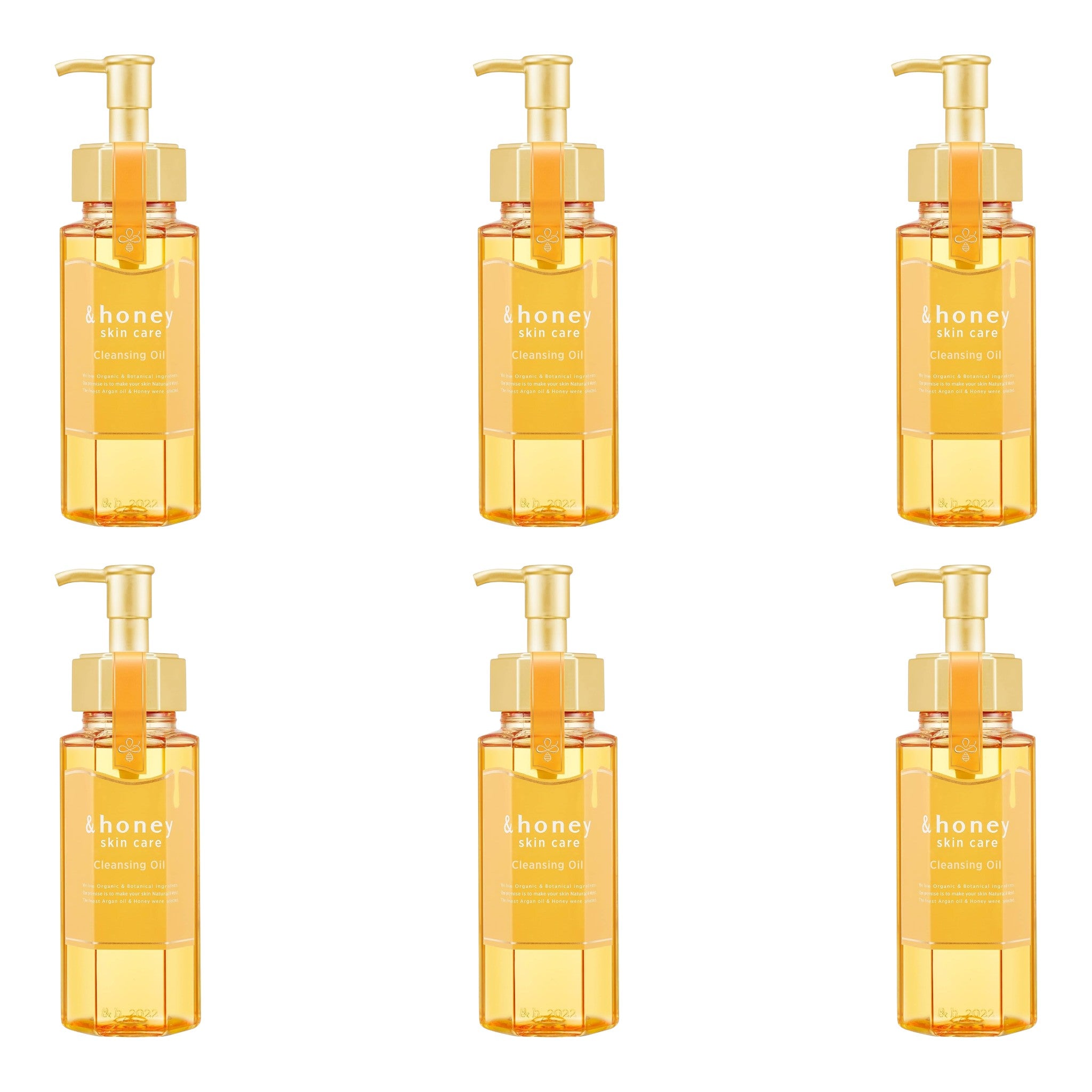 &honey Cleansing Oil 6.09 fl oz (180ml) – 6 Packs