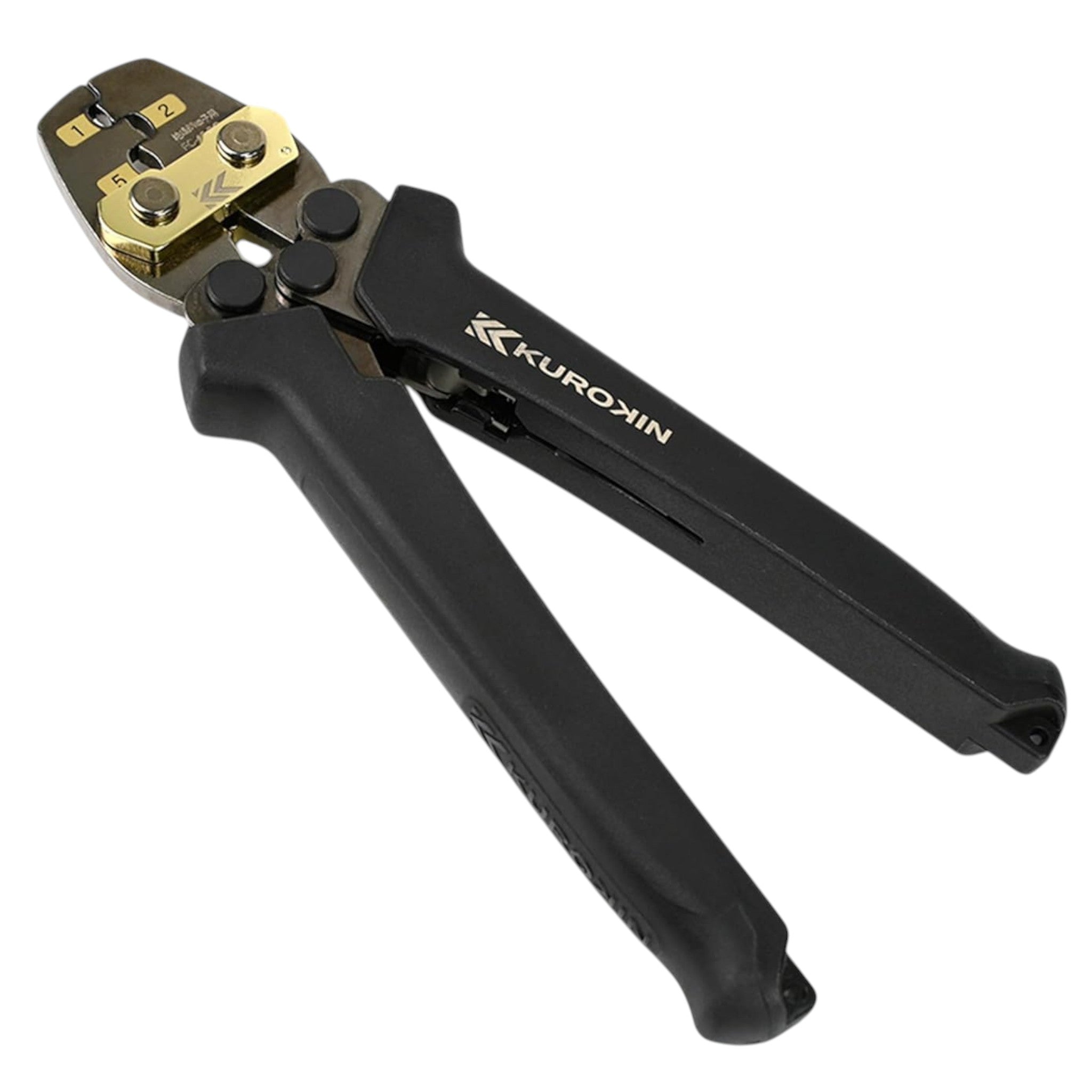 Fujiya Crimping Tool Black Gold for Insulated Closed-End Connectors CE1 CE2 CE5 FC-45-BG