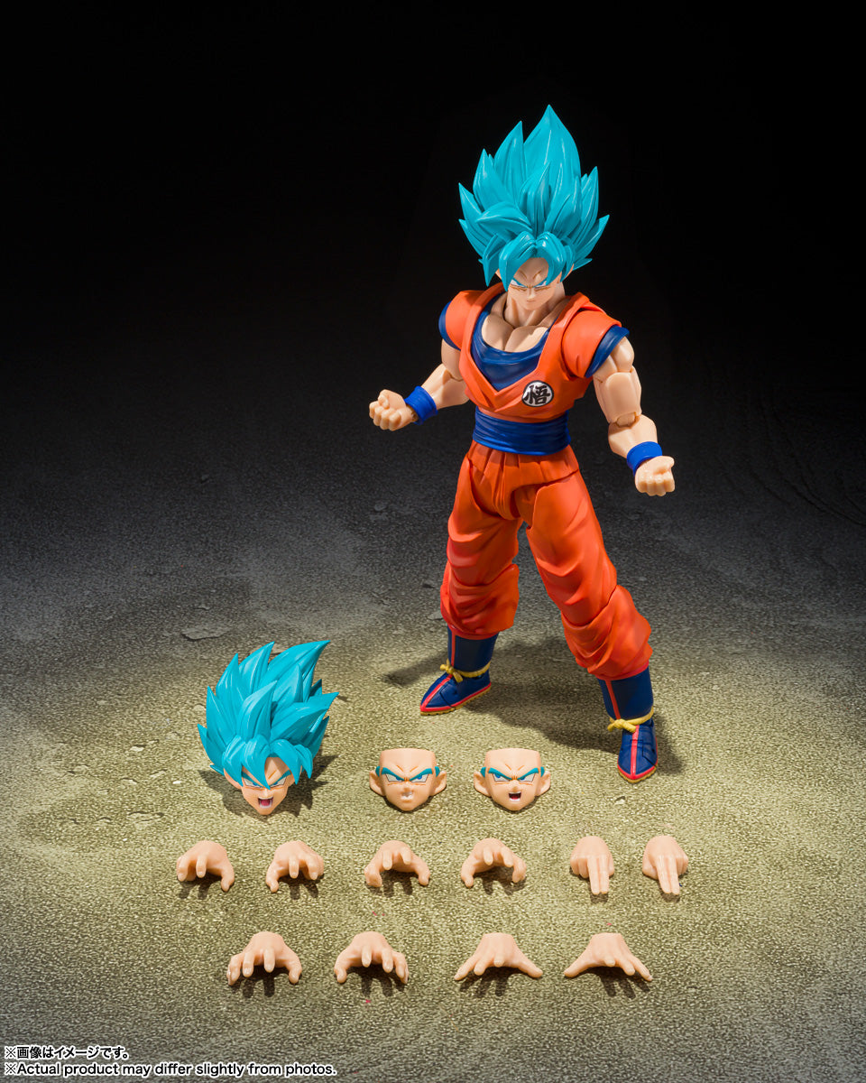 Dragon Ball Super S.H.Figuarts Super Saiyan Blue Son Goku Blue Power Beyond Limits