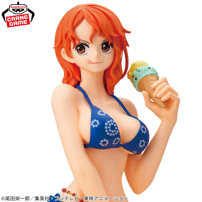 One Piece Nami Summer Style GLITTER and GLAMOURS Prize Figure