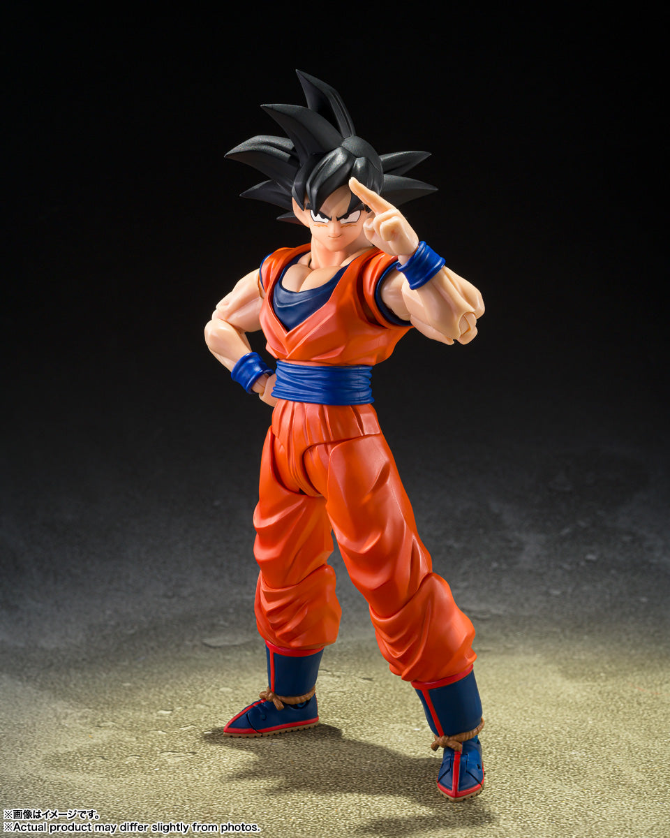 Dragon Ball Z S.H.Figuarts Son Goku A Saiyan Raised on Earth