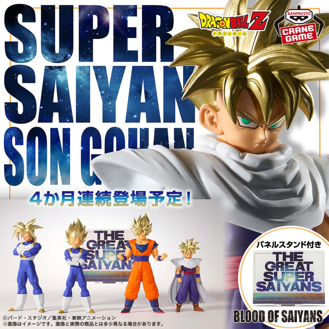 Dragon Ball Z Super Saiyan Gohan Blood of Saiyans Prize Figure