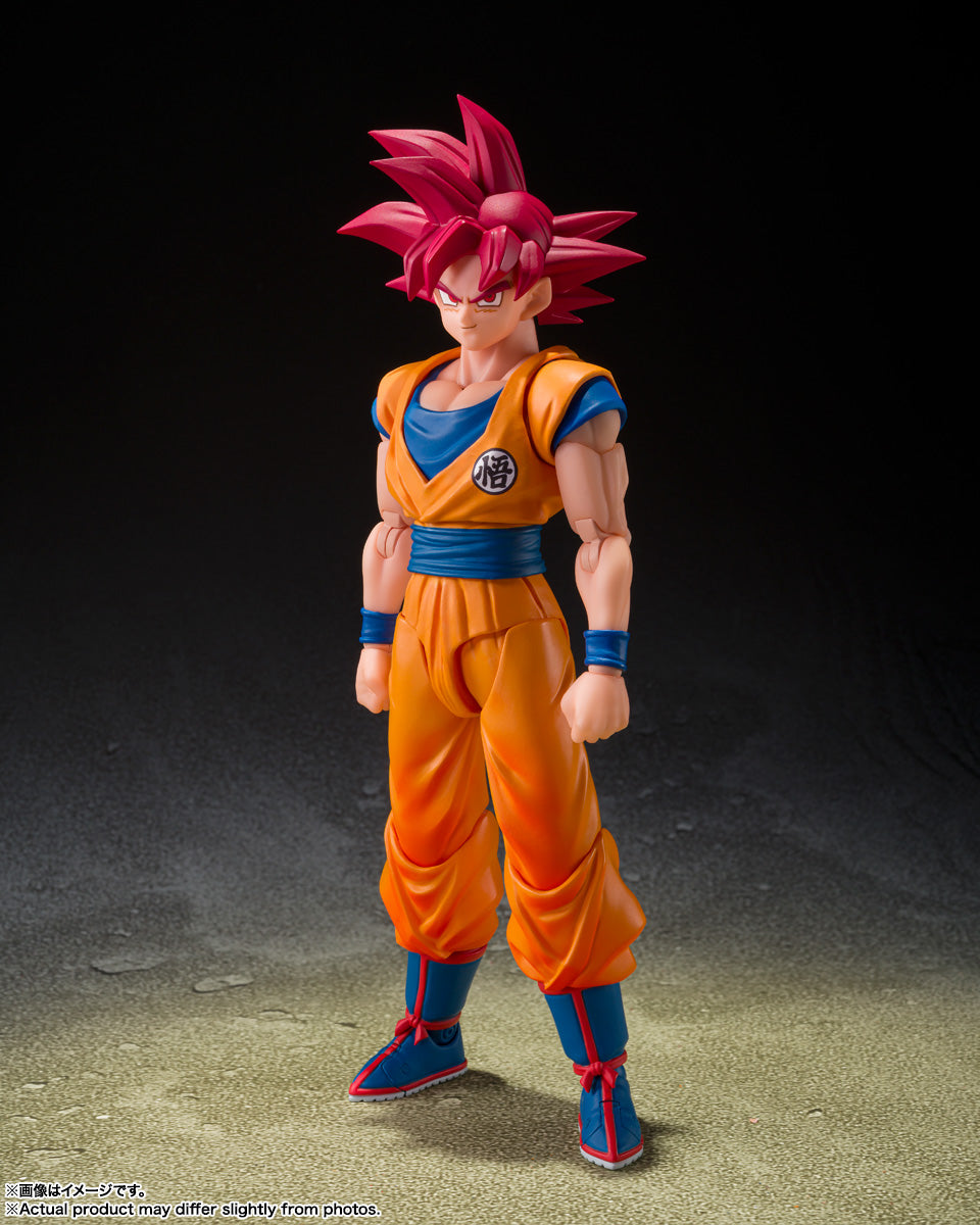 Dragon Ball Super S.H.Figuarts Super Saiyan God Son Goku Aura of a God