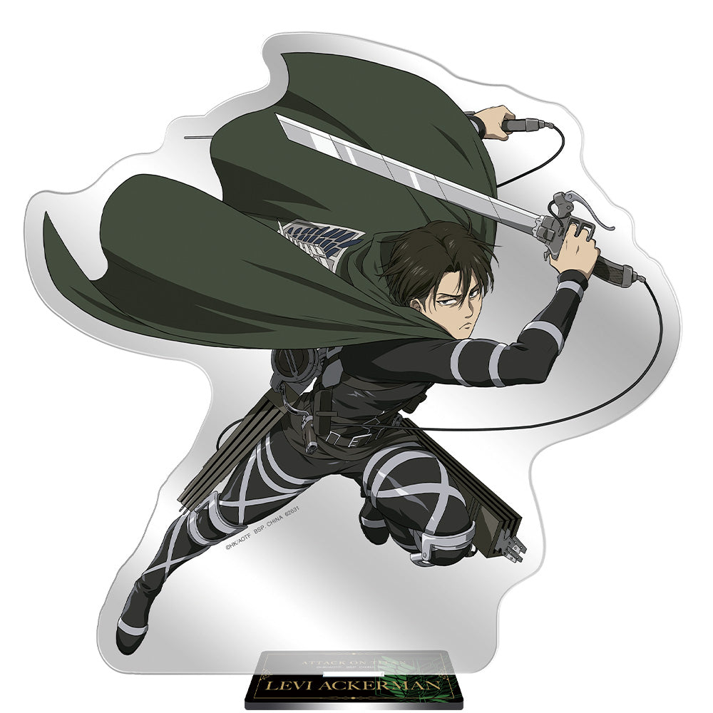 Ichiban Kuji Attack on Titan Levi Ackerman Big Acrylic Stand Prize E