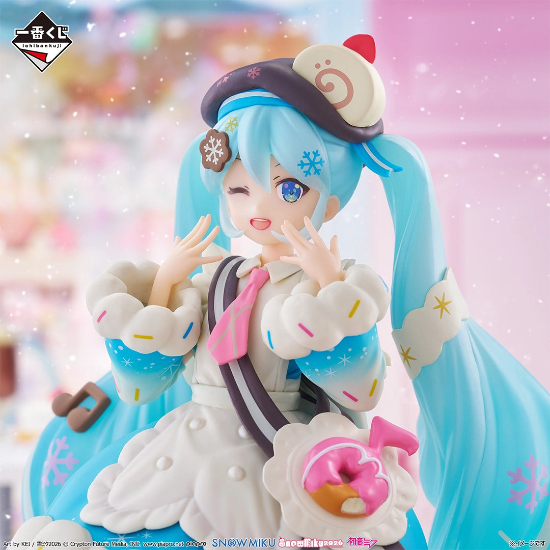 Ichiban Kuji Hatsune Miku Last One Prize Snow Miku 2026 KEI Ver Figure