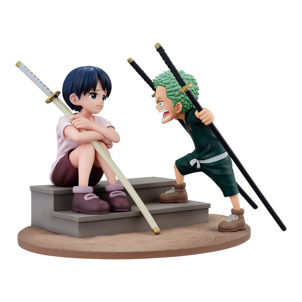 Ichiban Kuji One Piece Zoro & Kuina Revible Moment Premio C Figura