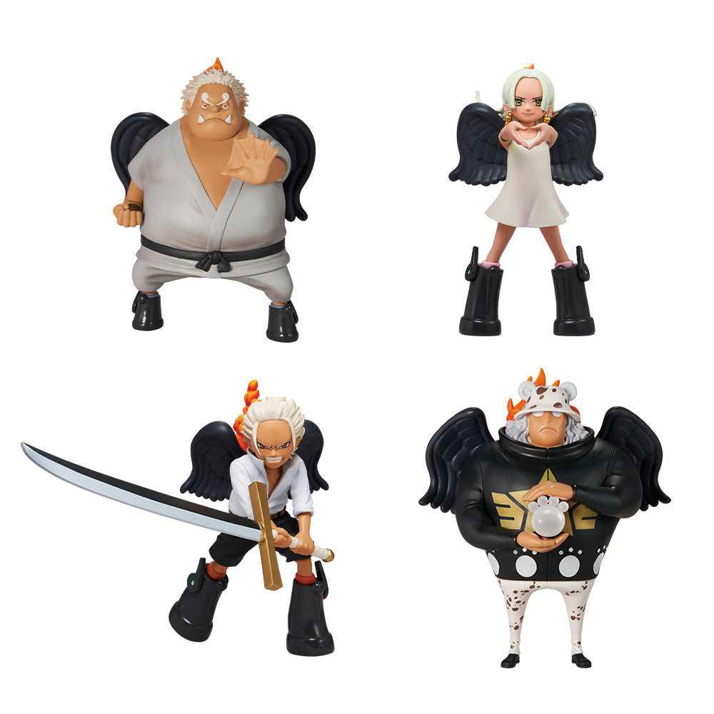 Ichiban Kuji One Piece Seraphim Mini Figure Set of 4 Prize G