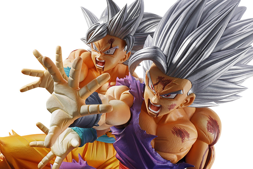 Dragon Ball Super 10th Anniversary Son Goku Ultra Instinct & Son Gohan Beast MASTERLISE OUTSIDE Figure